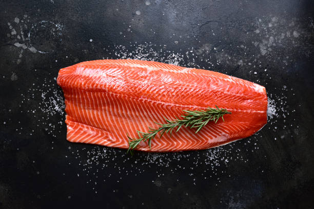 Fresh kosher salmon fillet from our fishmonger at One Stop Kosher Market